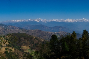 Panorama van de Himalaya (2,5 mb)